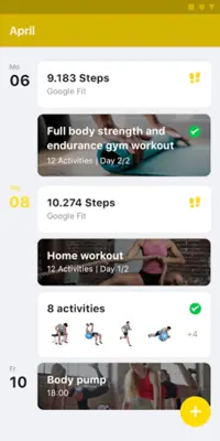 AdriGym android App screenshot 4